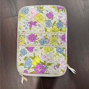 Vera Bradley quilted laptop sleeve